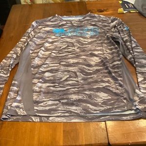 Under armpit long sleeve fishing shirt - lightweight